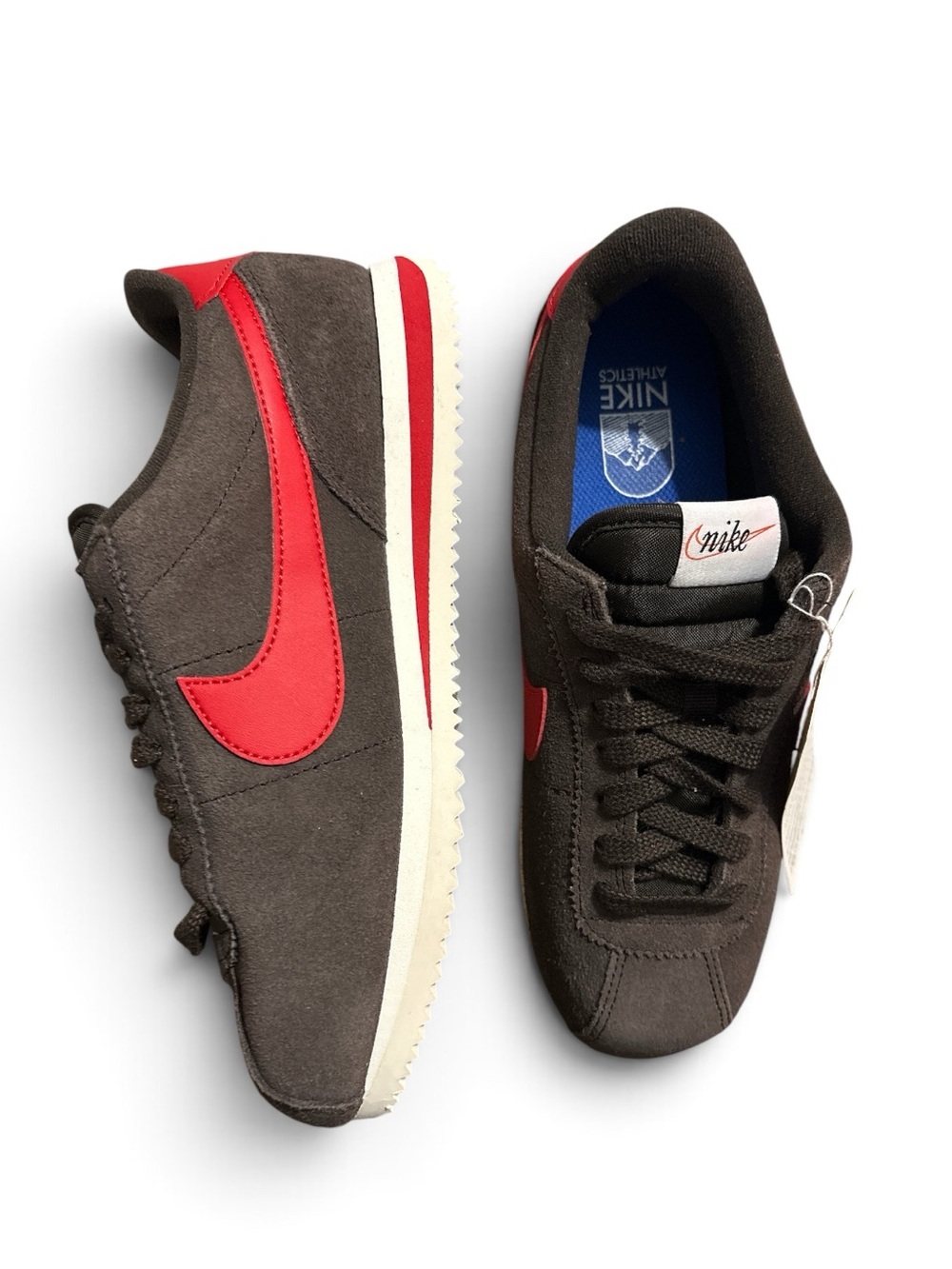 Women’s Size 8 - Nike Cortez Velvet Brown University Red IB1857-200 Size 8 W - Picture 4 of 6